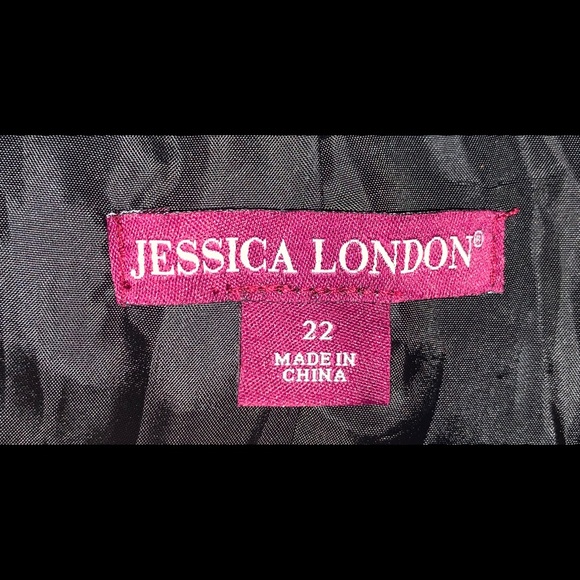 Genuine leather plus size open front jacket - Picture 2 of 5